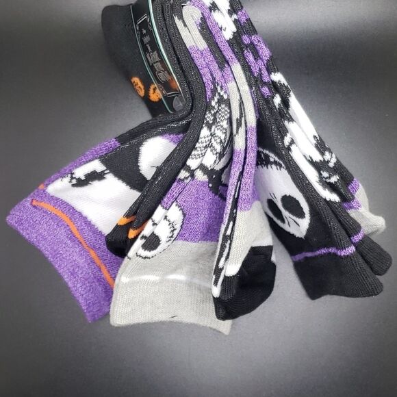 𝅺the nightmare before Christmas crew socks Jack and Sally - Picture 7 of 7